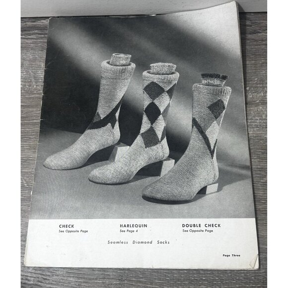 Vintage Knitting Book Hand Knit Socks by Beehive Paperback - Picture 1 of 5